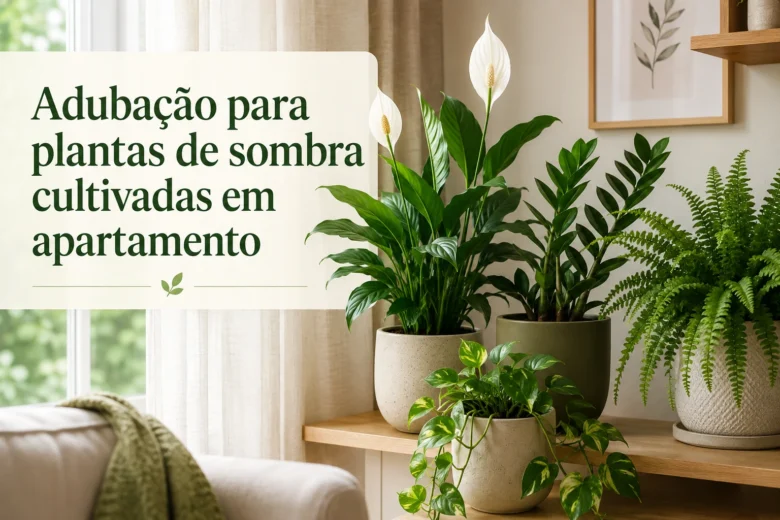 Adubação para plantas de sombra cultivadas em apartamento