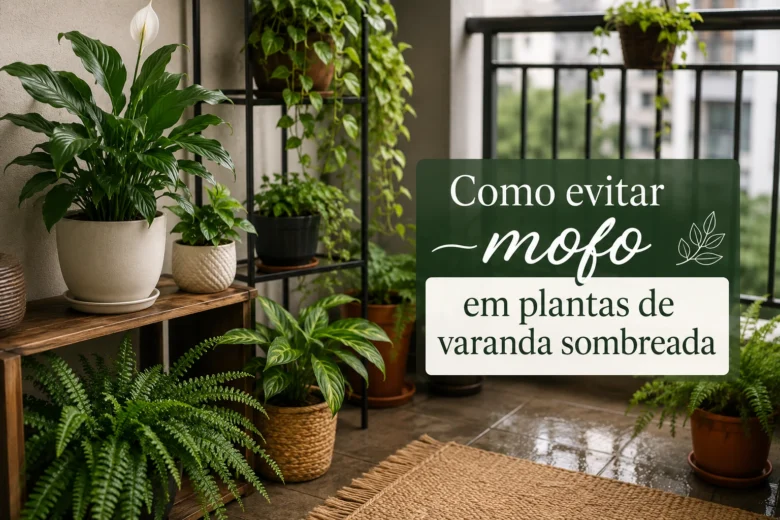 Como evitar mofo em plantas de varanda sombreada